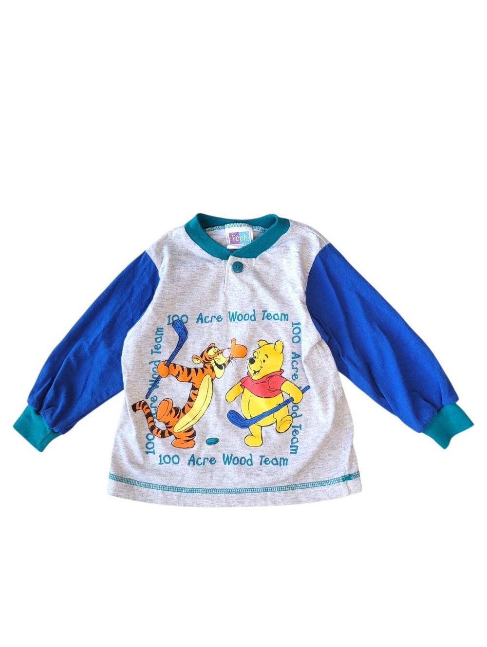 Vintage Disney Winnie The Pooh Toddler Top Long Sleeve Shirt 3T